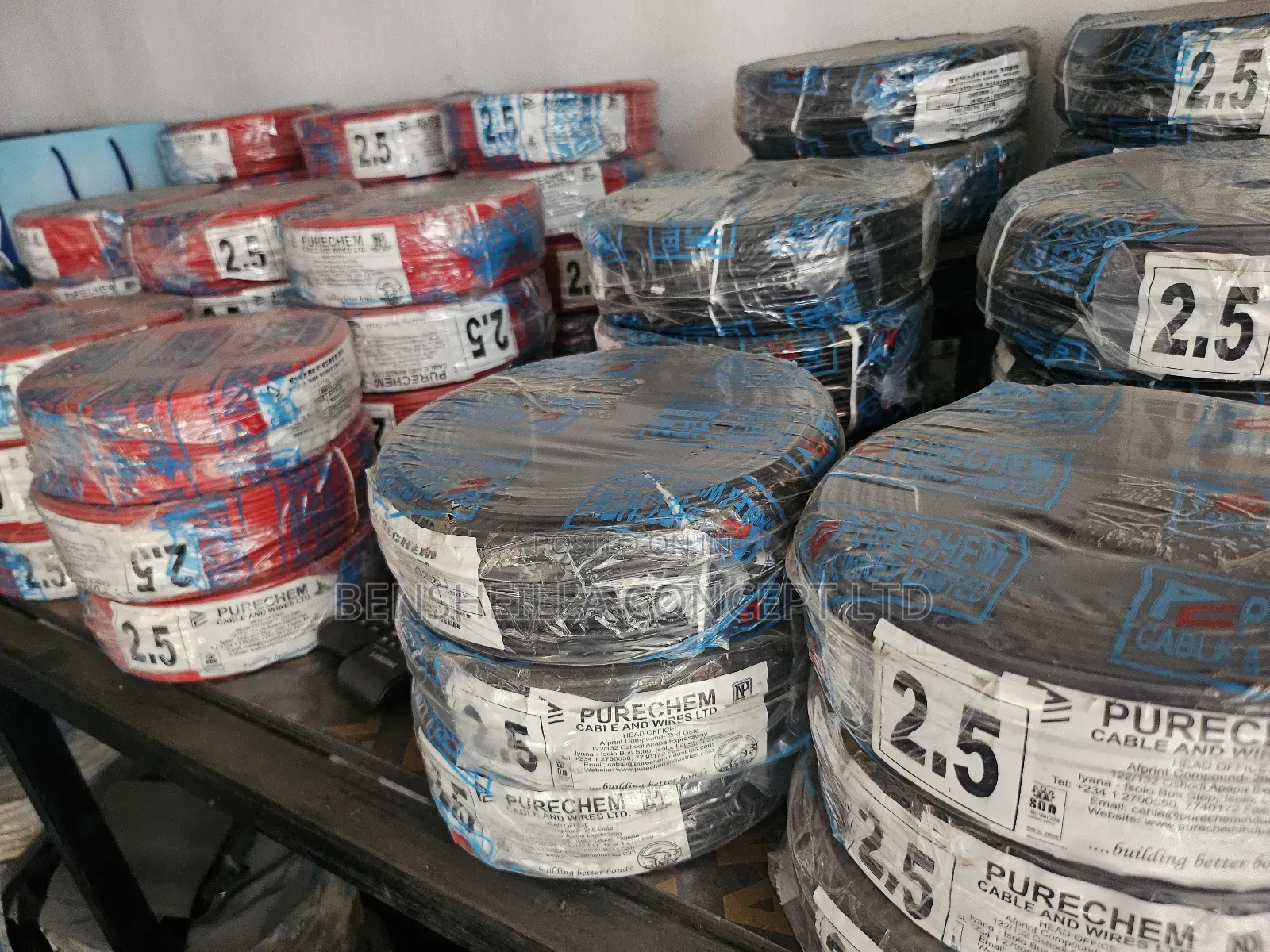 2.5mm PVC Insulated Single - Core Copper Cable