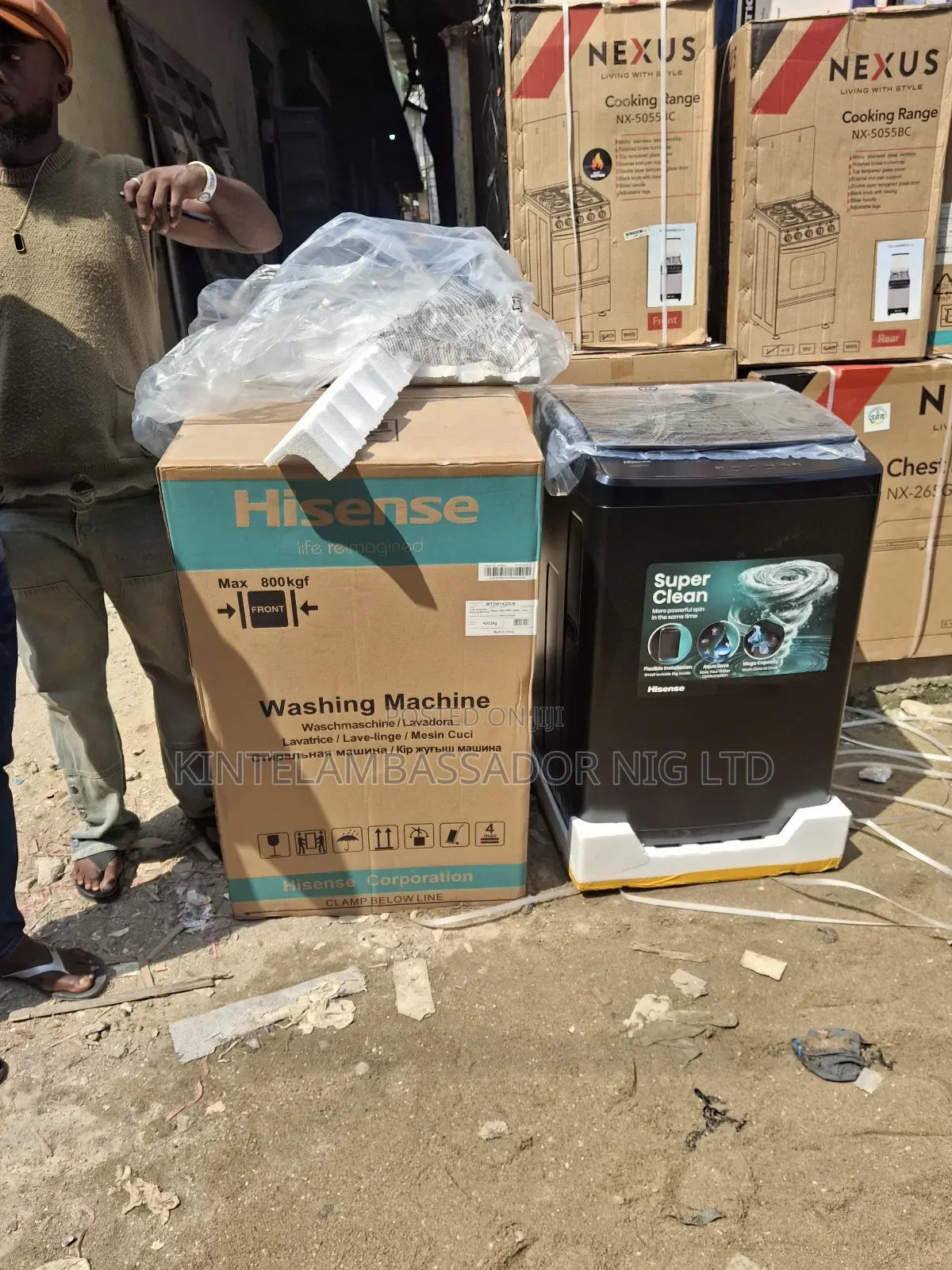 Hisense Top Load Automatic Washing Machine -1422ubwt