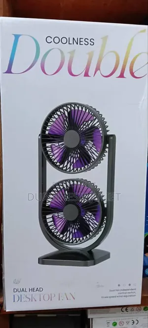 Double Coolness Fan