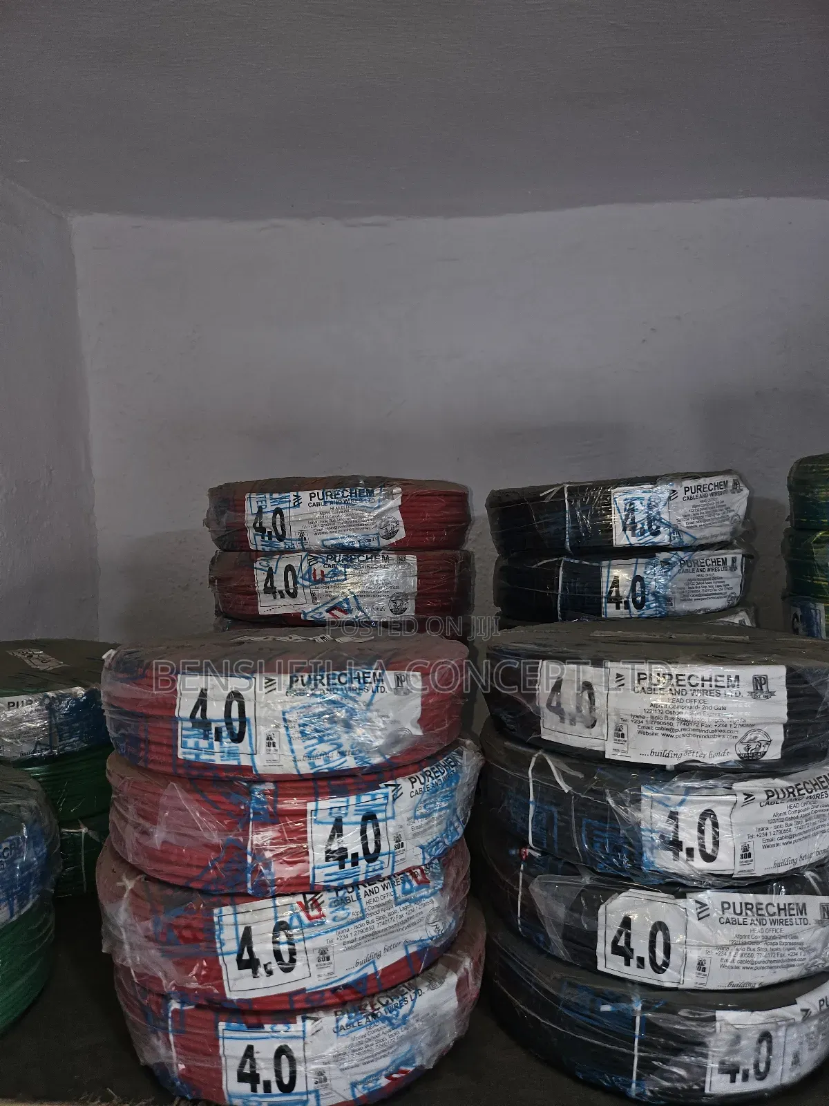 4.0mm PVC Single Core Copper Cable – Heavy-Duty Quality