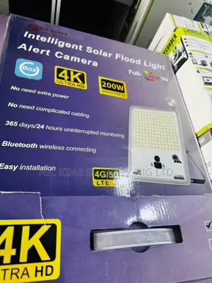 Solar Flood Light Camera