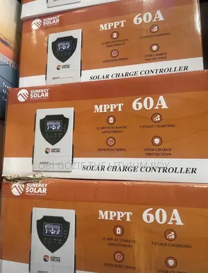 60a Sunergy MPPT Solar Charge Controller. Sunergy Importer in Lagos