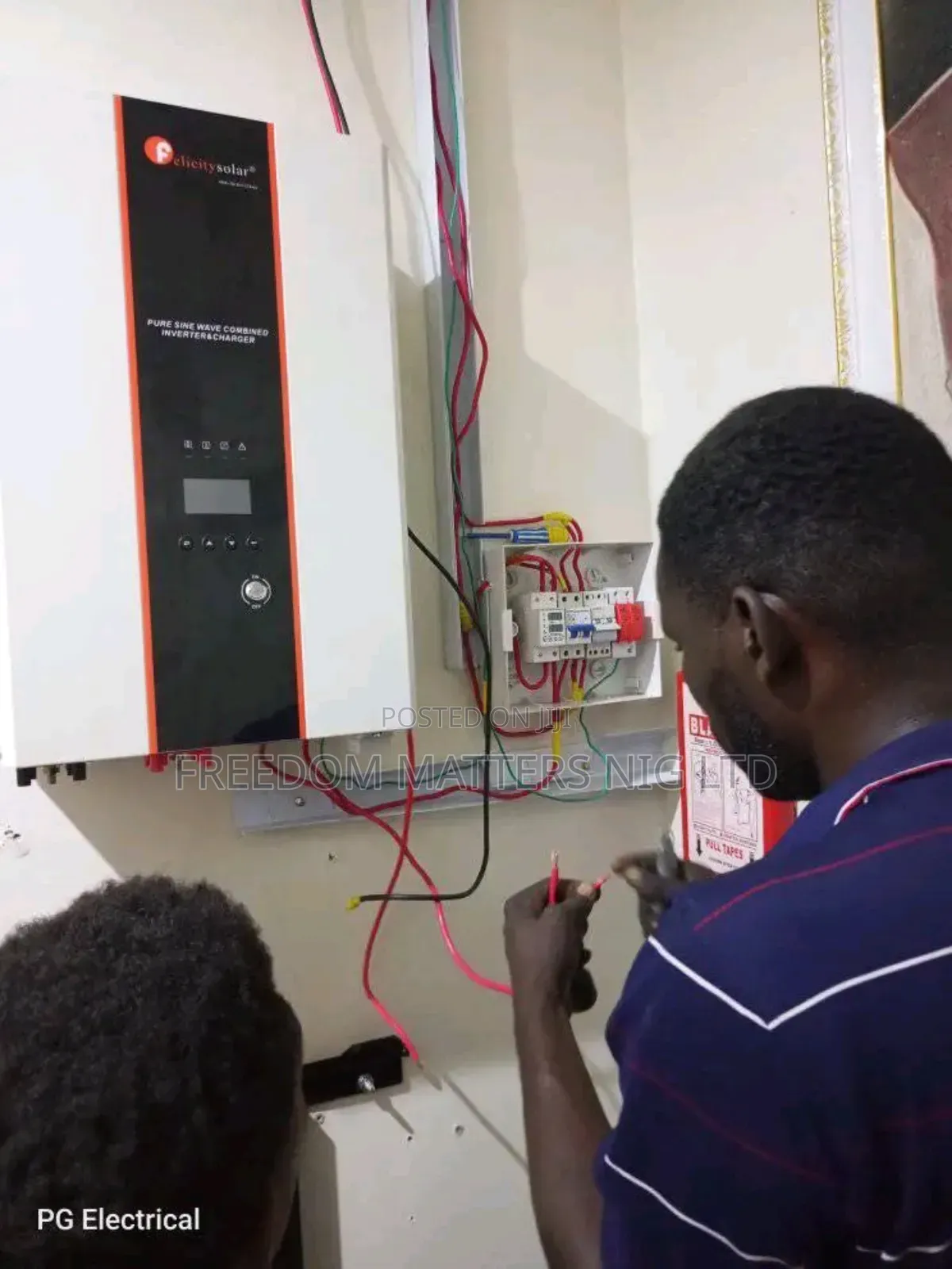 Felicity Solar Inverter Installation Ok
