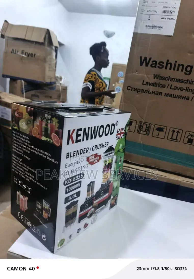 Kd-8855 3l Kitchen Tool With Kenwood Crushing System