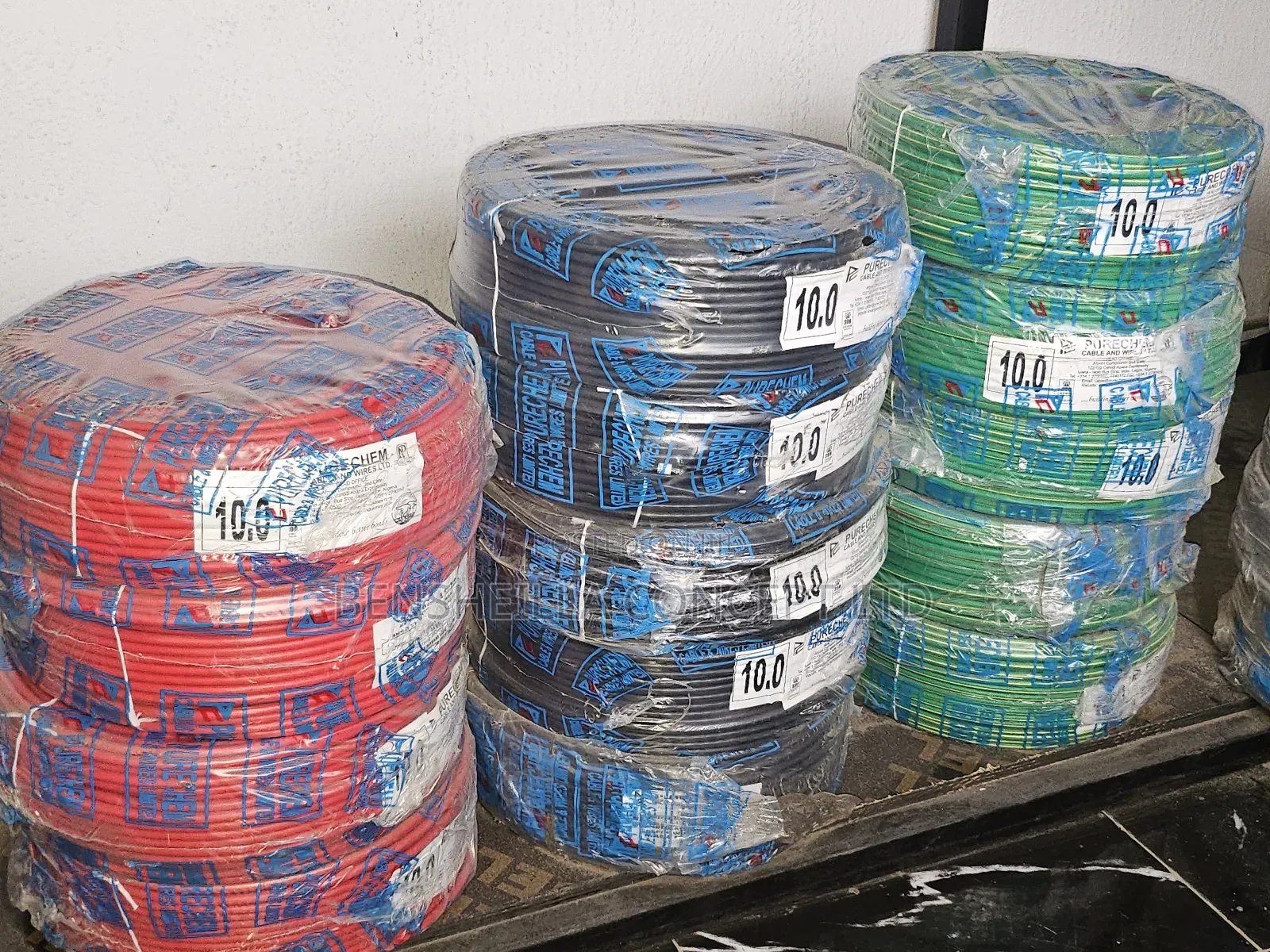 10mm PVC Single-Core Copper Cable – Industrial Strength