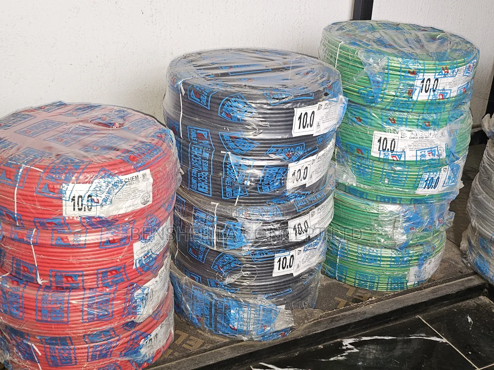 10mm PVC Single-Core Copper Cable – Industrial Strength