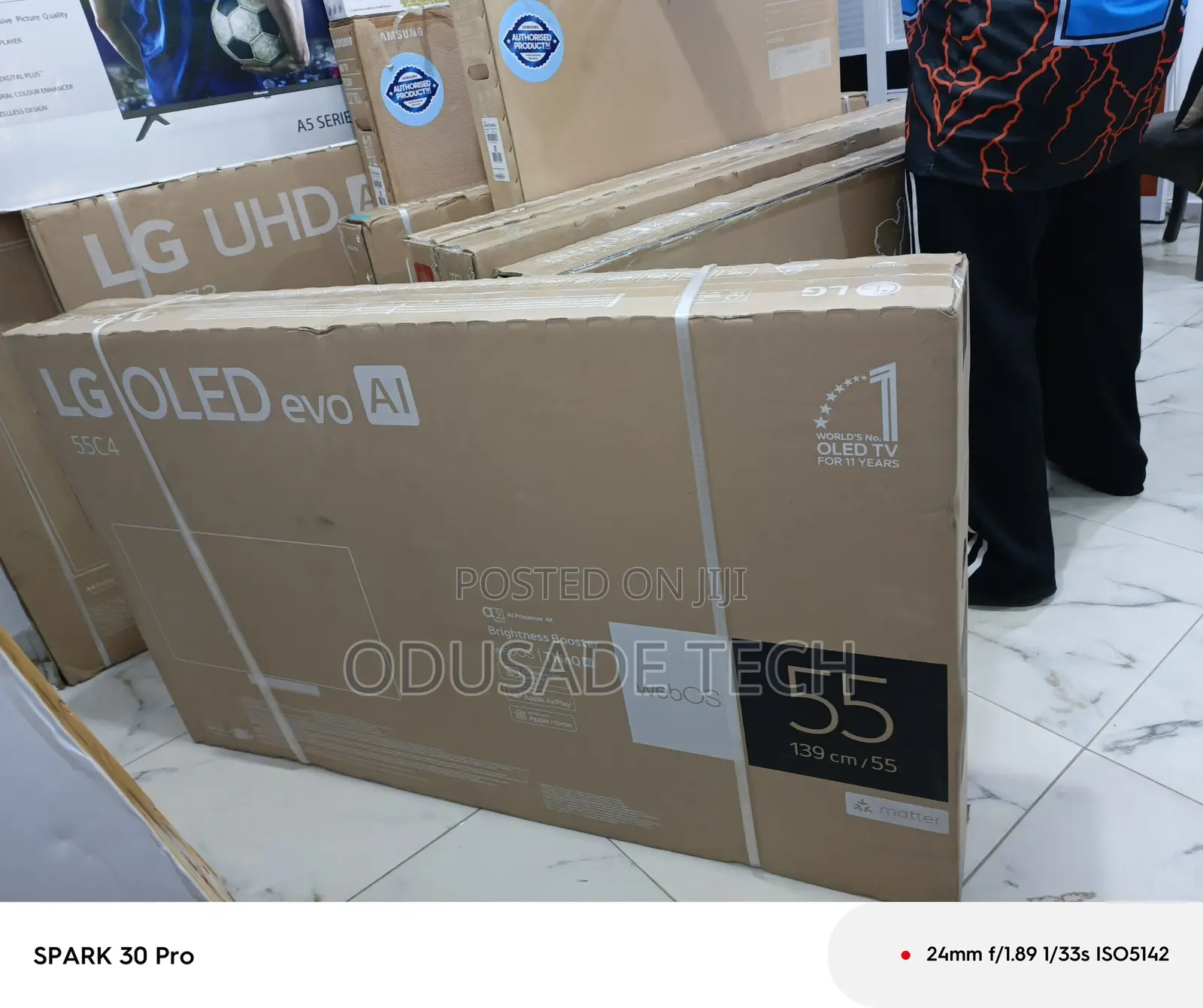 Lg C4 55" Oled Evo – Latest Release Smart Tv