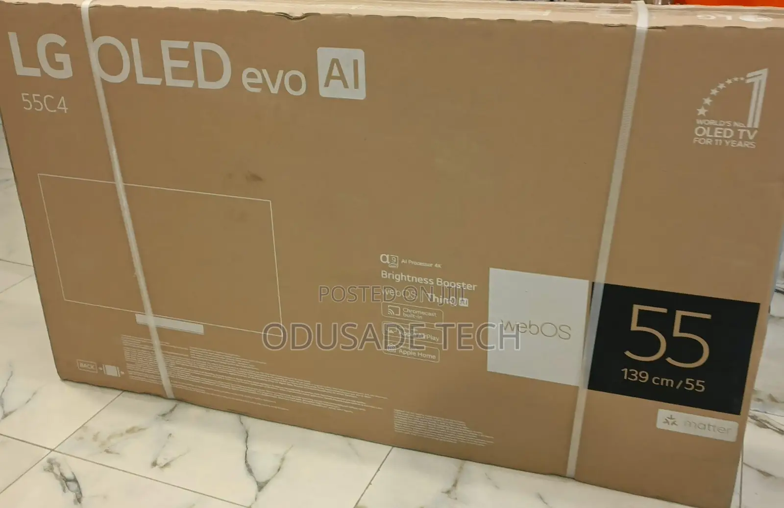 Lg C4 55" Oled Evo – Latest Release Smart Tv