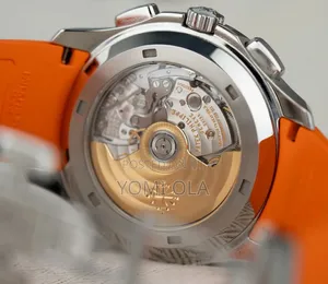 Patek Philippe Aquanaut Orange Strap Watch