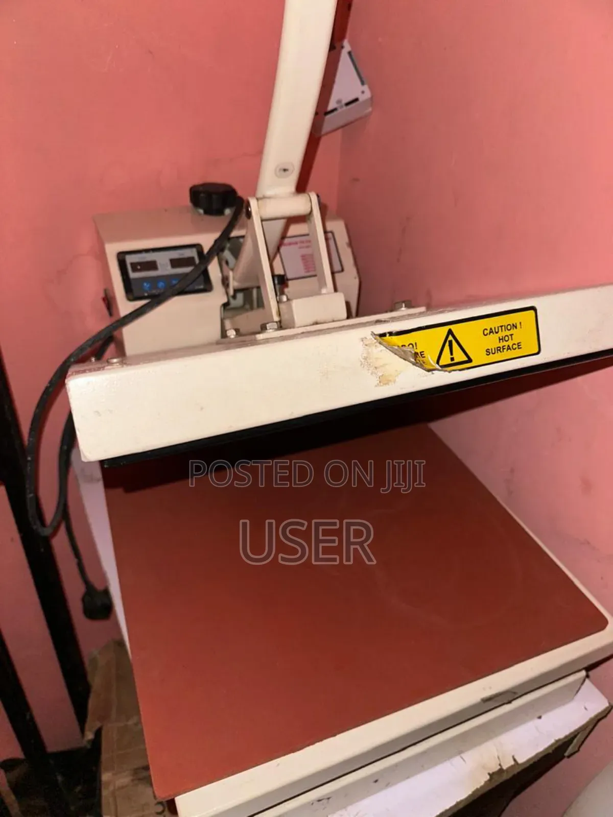 Heat Press Stoning Machine