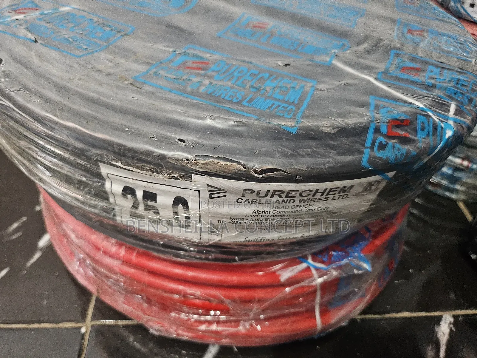 25mm PVC Singl Core Copper Cable Ultra Heavy-Duty Performance