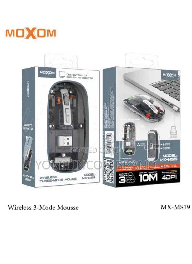Nixon Mx-ms19 Wireless 3-mode Mousse
