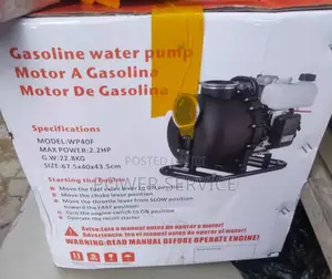 Gasoline-Powered Water Pump