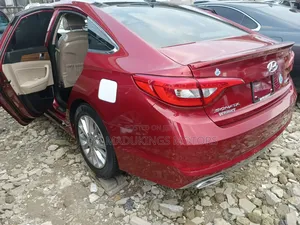 Hyundai Sonata Limited 2.0T Seban (2.0L 4cyl 6A) 2016 Red
