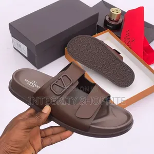 Brown Valentino Garavani Slippers