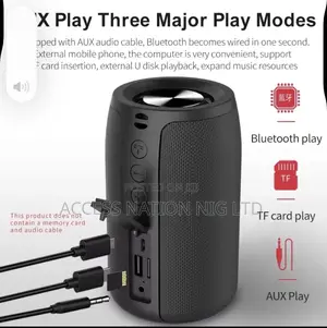 Zealot-s32 Portable Bluetooth Speaker With Tf Card & Aux Support