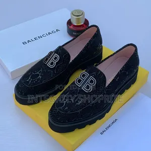 Black Balenciaga Men's Loafers
