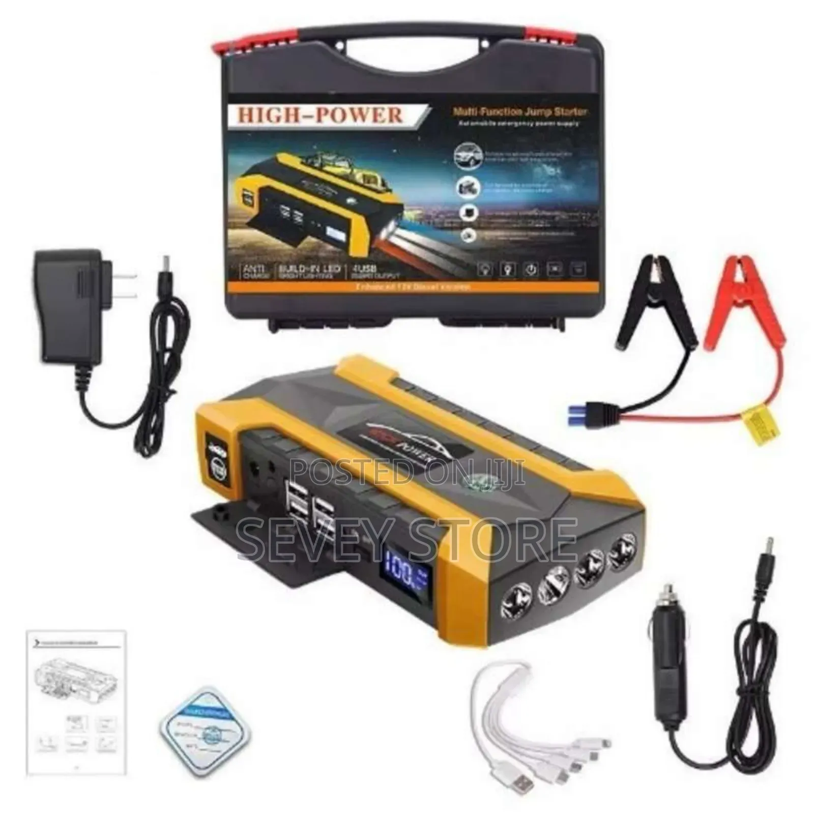 High Power Multi-Function Jump Starter
