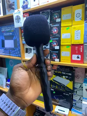 Interview Mic Wireless Podcast Microphone Handheld Stick