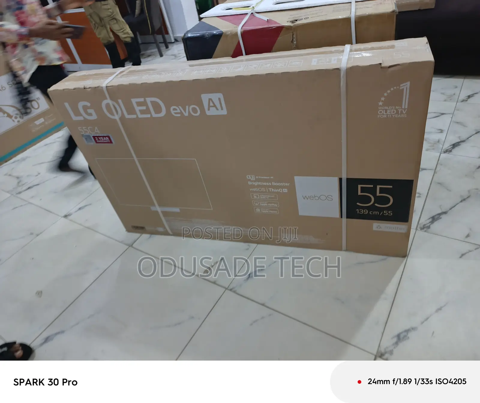 Lg 55c4 – 55" Oled Evo With Webos Smart Hub