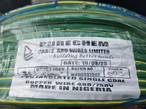 16mm PVC Single Core Copper Cable High-Capacity Power Cable