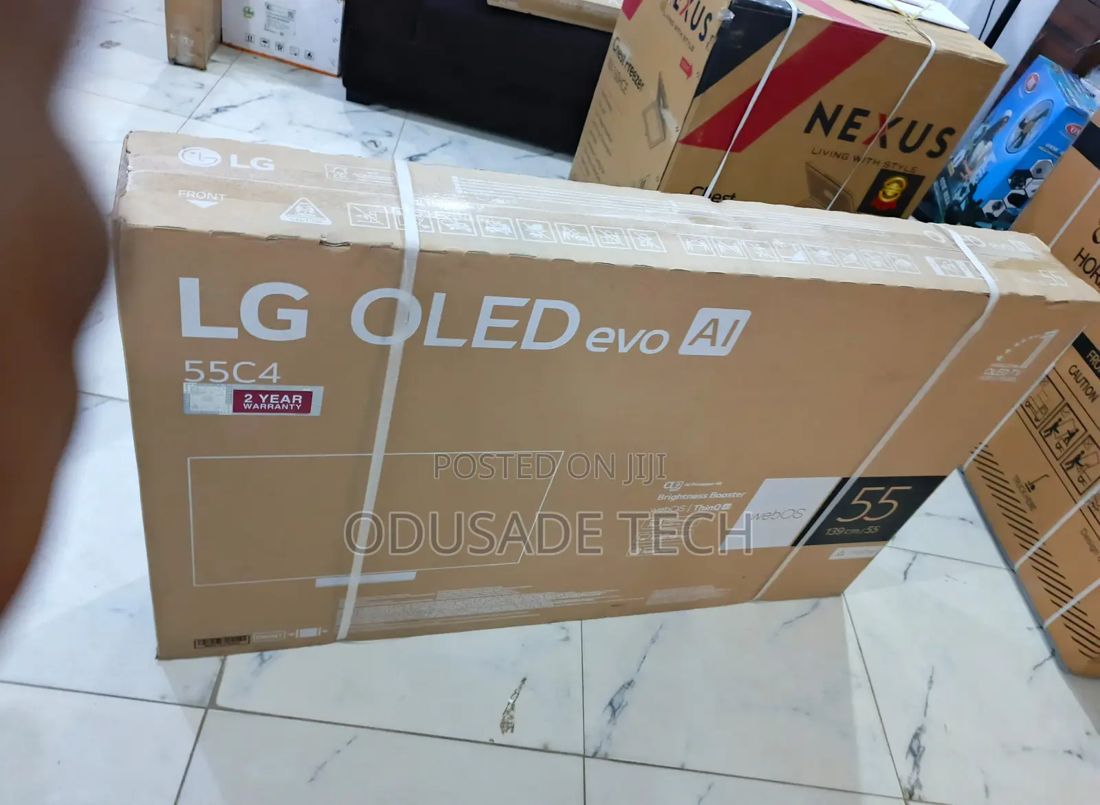 Lg Oled Evo 55-Inch –55c4 Model Smart Tv