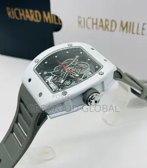 Richard Mille Wristwatch White Head