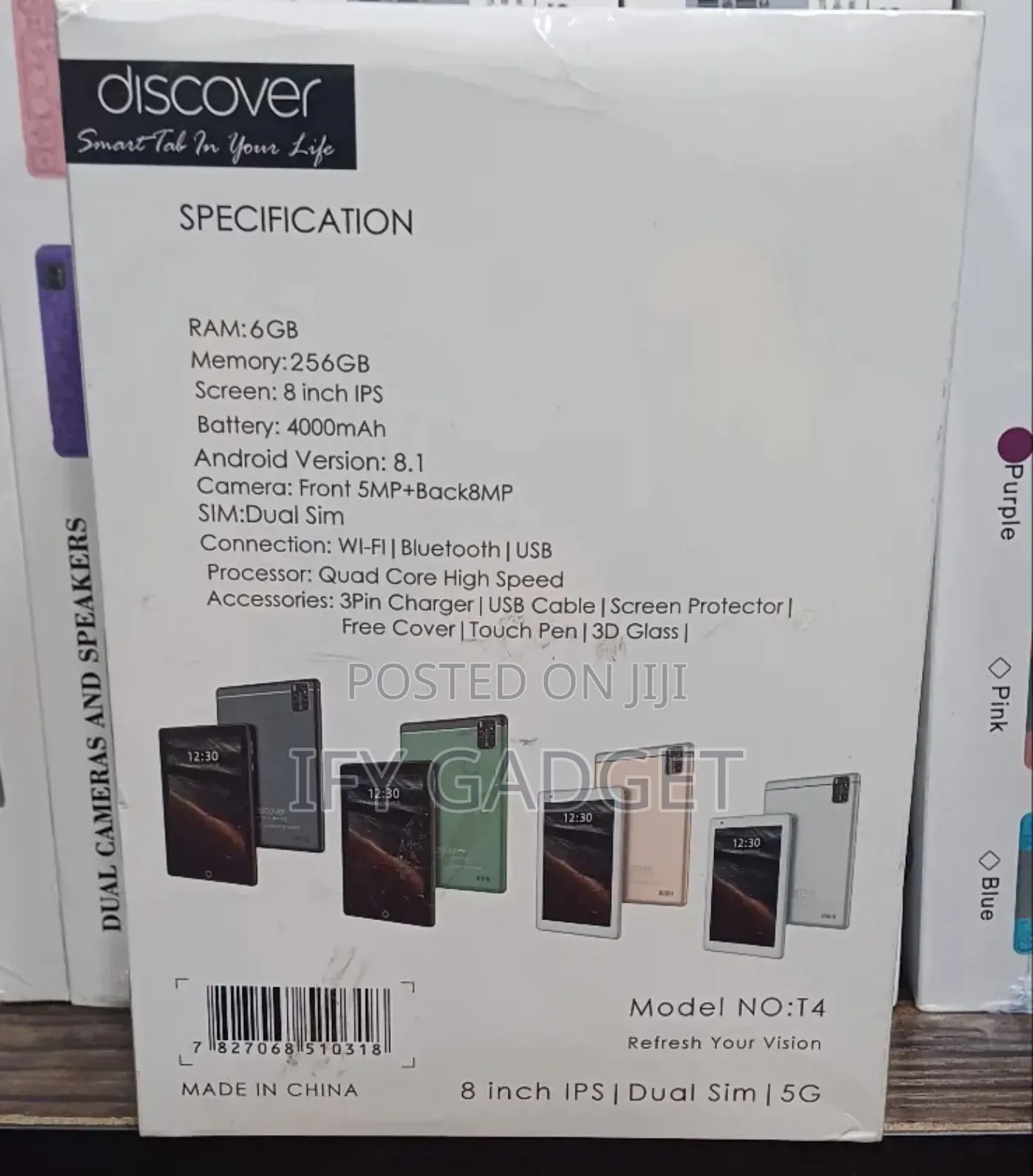 New Discover T4 256 GB Pink