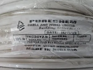  3 Core × 2.5mm Flexible Copper Cable – Premium Quality Durable 