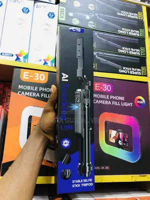 C19 1.9m Ai Face Tracking Selfie Stick Tripod Stand