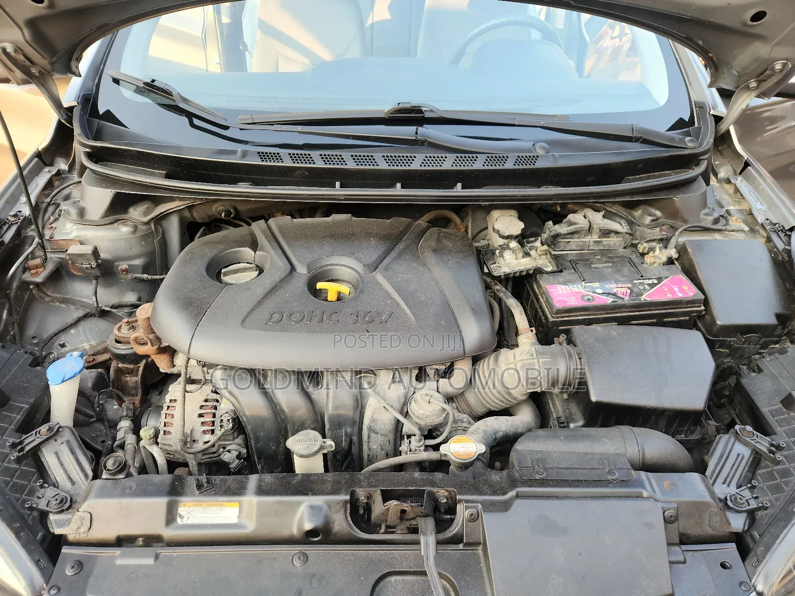 Hyundai Elantra GLS Automatic 2012 Gray