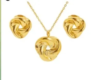 Stainless Steel Plated 18 K Gold