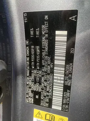 Lexus RX 350 2016 Gray
