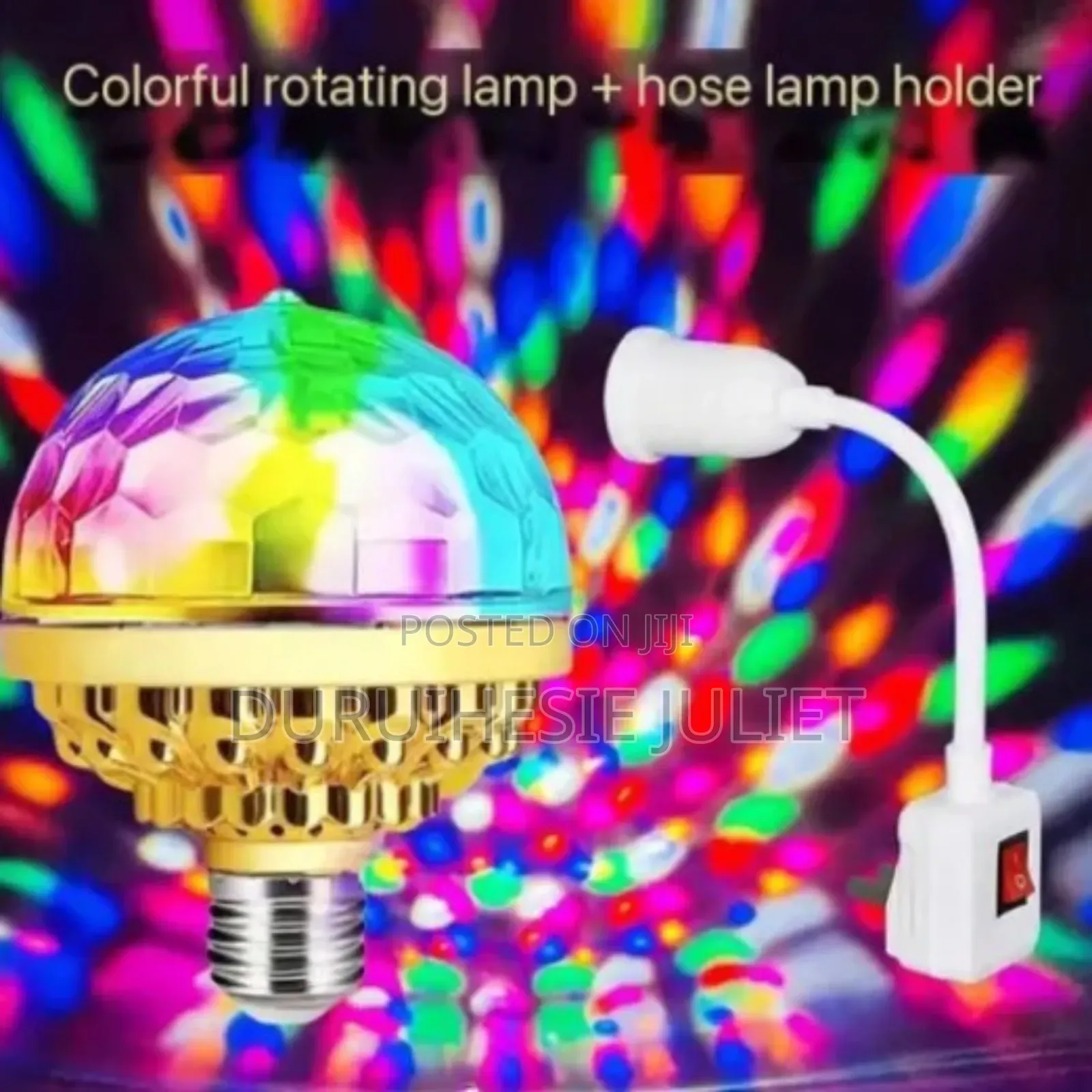 Colorful Rotation Lamp