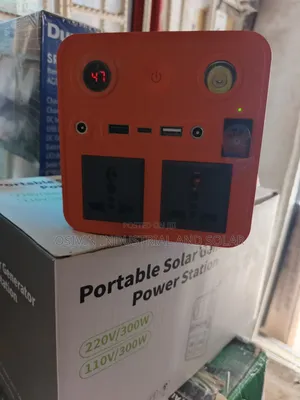 Original Power Station 300w With 50w Solar Panel