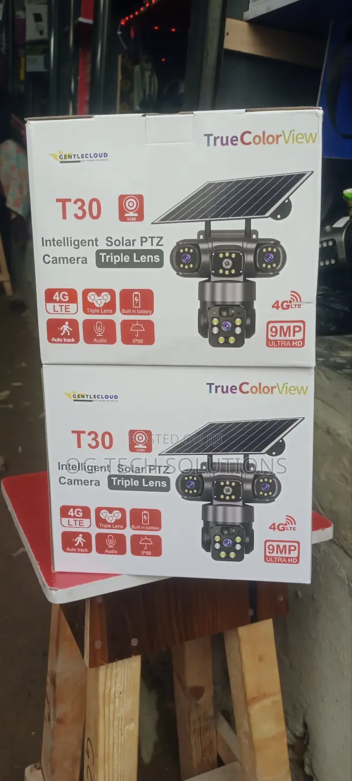 4g Triple Lens Rotational Camera