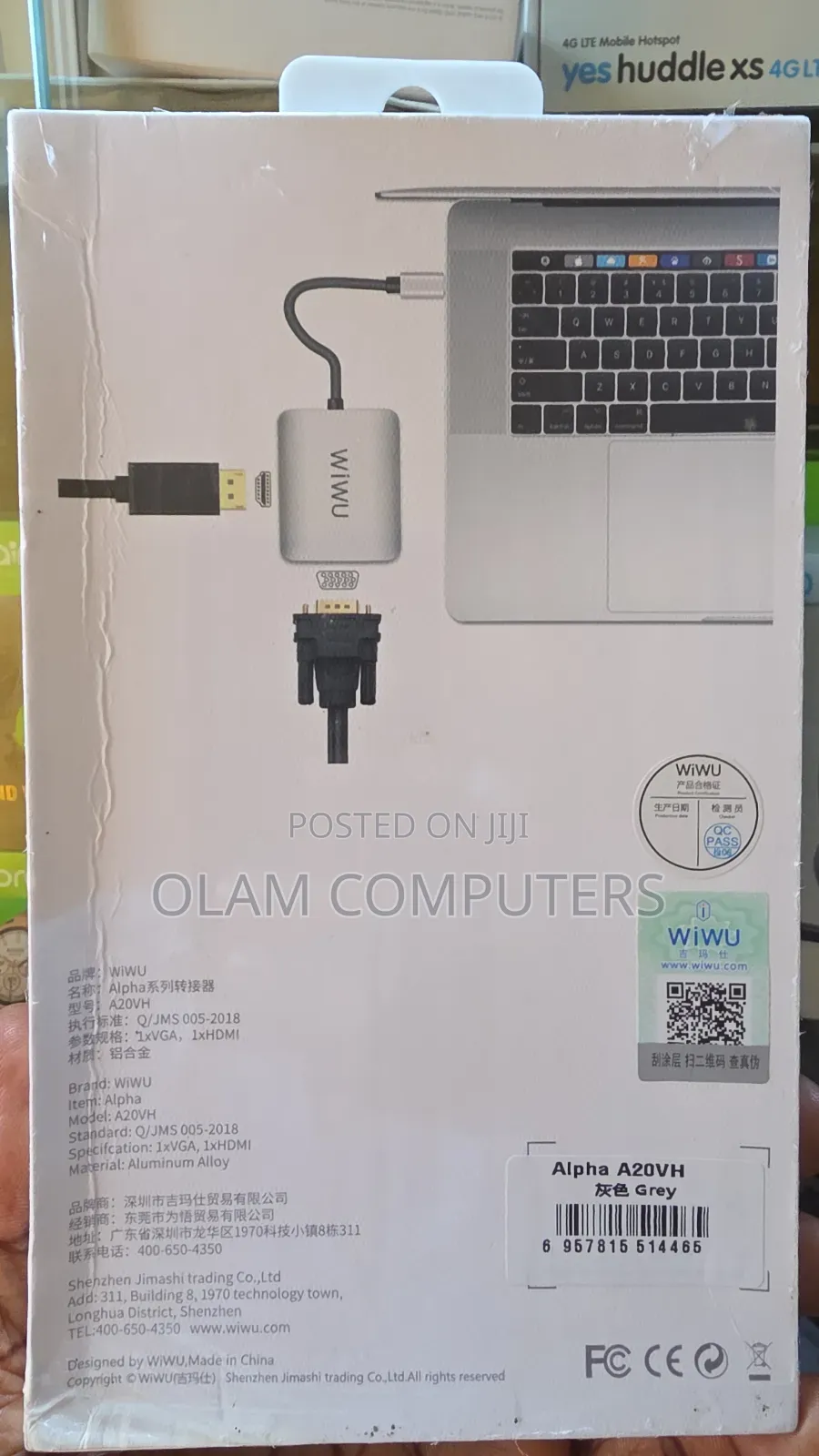 Wiwu Alpha 2 in 1 Usb-C Hub