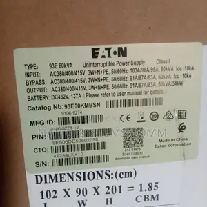Eaton 60kva Ups