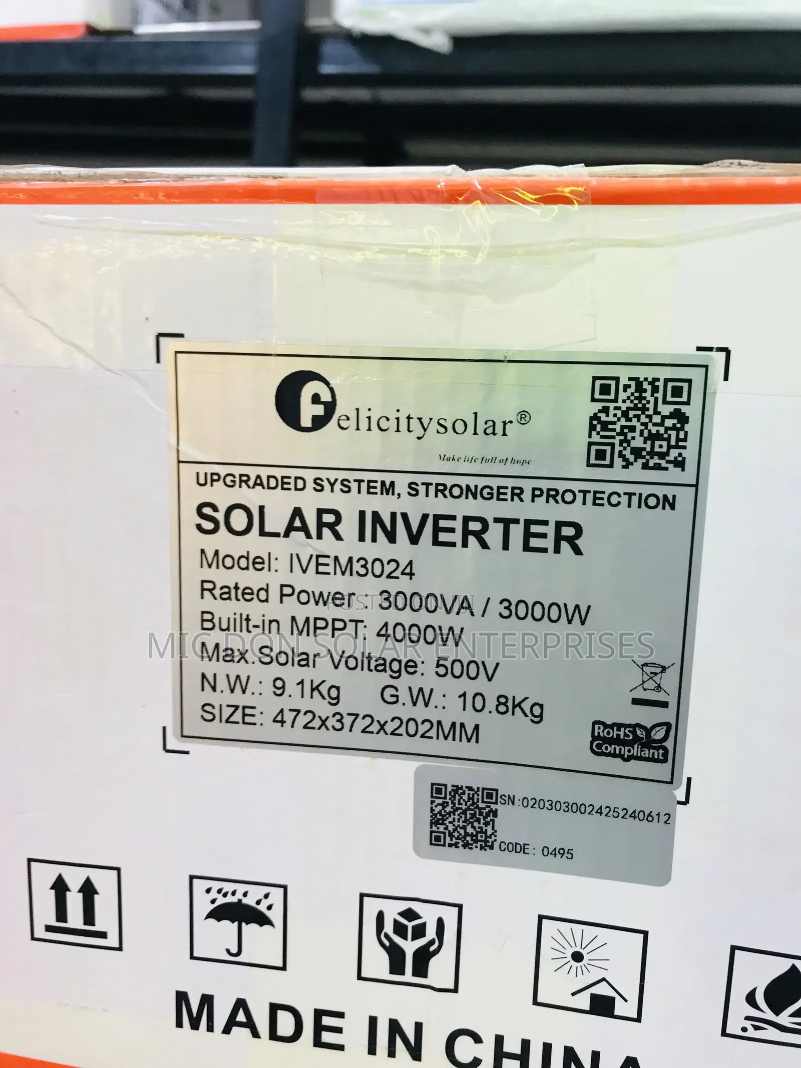 3kva Hybrid Inverter