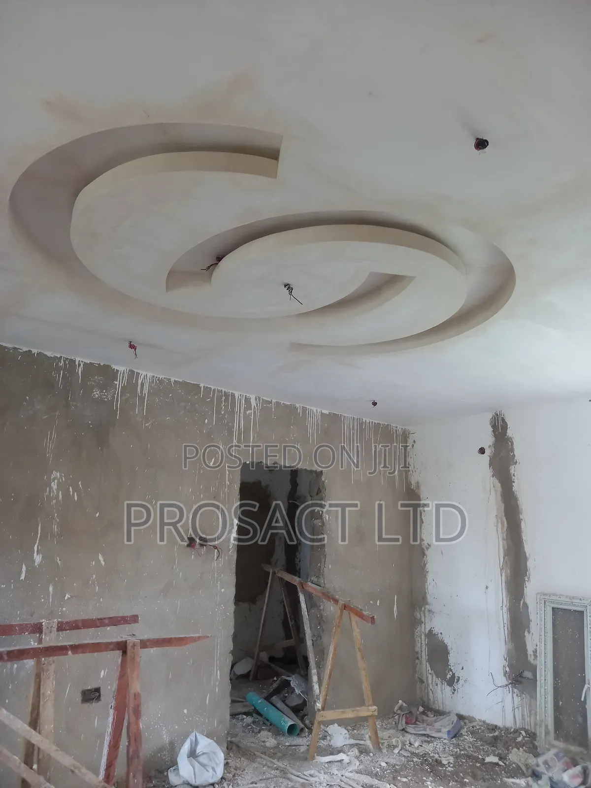 Professional Pop Ceiling Installation