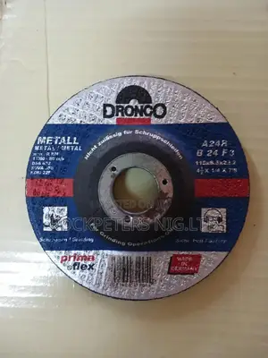 Dronco 115 X 6.5 X 22.2mm 4 1/2" Metal Grinding Disc