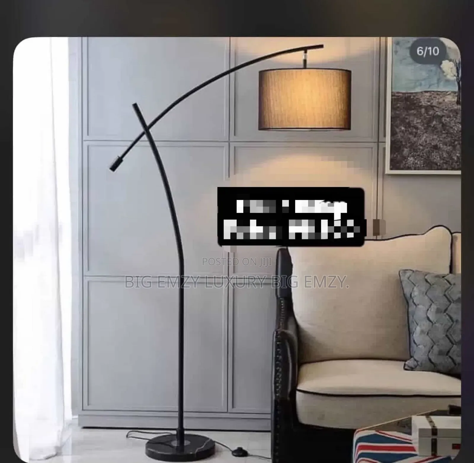 Modern Wooden Tripod Floor Lamp.