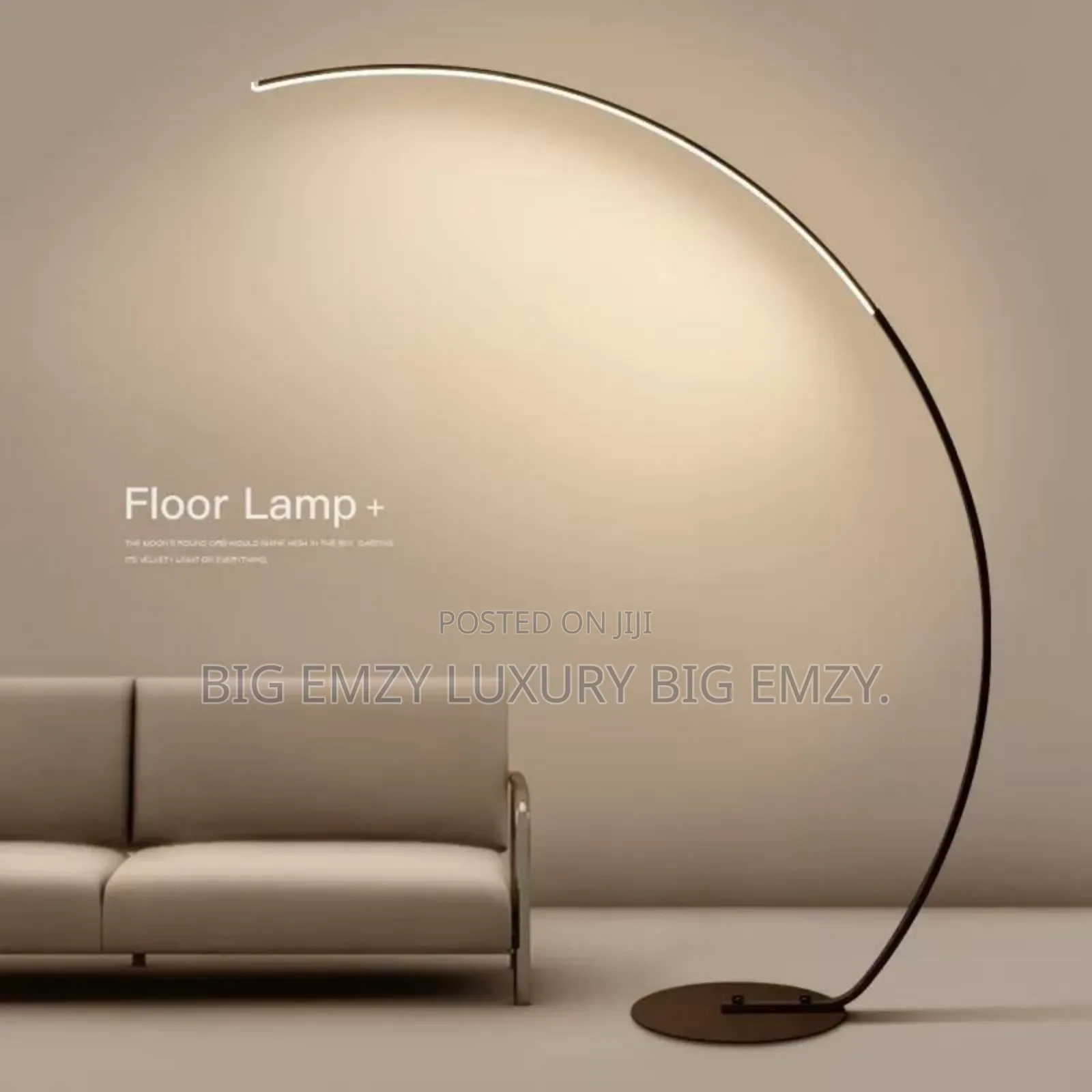 Arc Floor Lamp or Curved Led Floor Lamp.