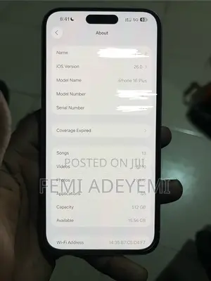 Apple iPhone 16 Plus 512 GB Pink