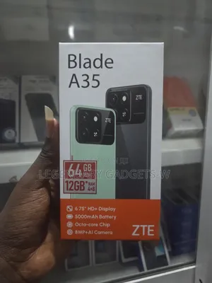 New ZTE Blade A35 64 GB Black