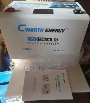 2.5kwh-12.8v Cworth Energy Solar Lithium Battery (Gcl)
