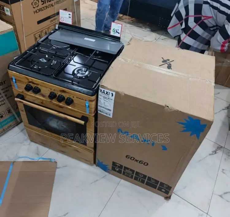 Maxi 60x60 Cooker Setup With 3+1 Burner Layout