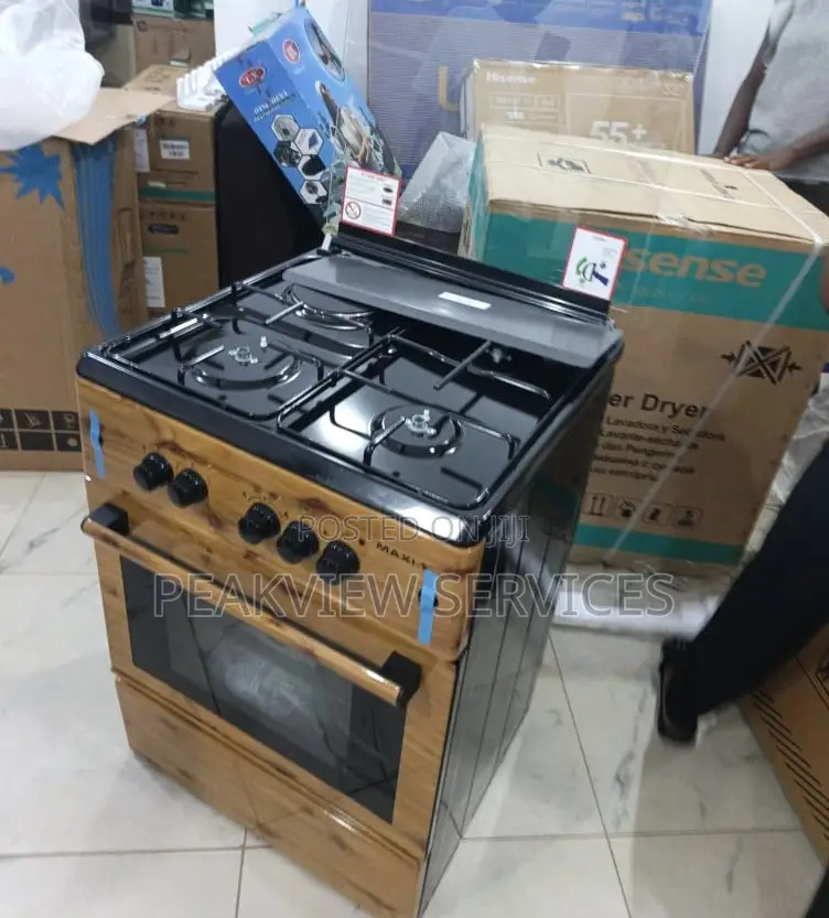 Maxi Kitchen Gas Unit 60x60 Featuring 3+1 Burners