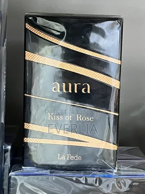 Aura Kiss of Rose Edp by La Fede, Khadlaj