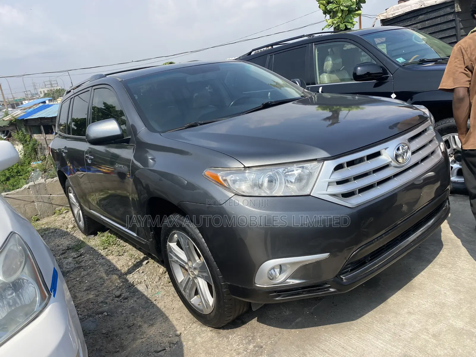 Toyota Highlander Limited 2012 Gray
